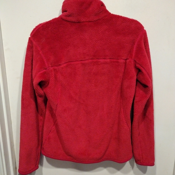 Patagonia Women's Pink Re-Tool Snap-T Fleece Pullover Sweater M-Hiking Outdoor - Picture 7 of 10